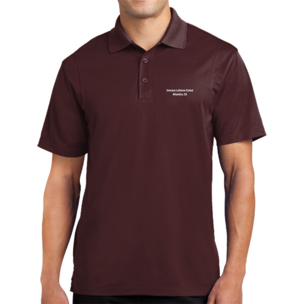 Emmaus Lutheran Micropique Sport Wick Polo Thumbnail